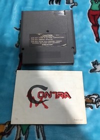 Nintendo NES Video Game Contra with manual