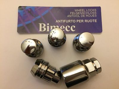 M14X1.5 SILBERNE BIMECC LEICHTMETALLFELGEN SICHERUNGSMUTTERN PASSEND FÜR LAND RANGE ROVER SIEHE LISTE