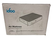 iDOO Queen Air Mattress with Built in Pump, 18 Raised Comfort Blow up Mattress,