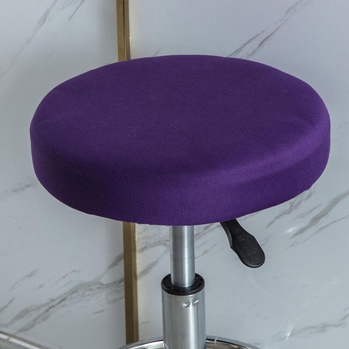 Bar Round Chair Cover Stool Cover Elastic Seat Chair Cushion Cover Home Dec ц - Picture 10 of 30