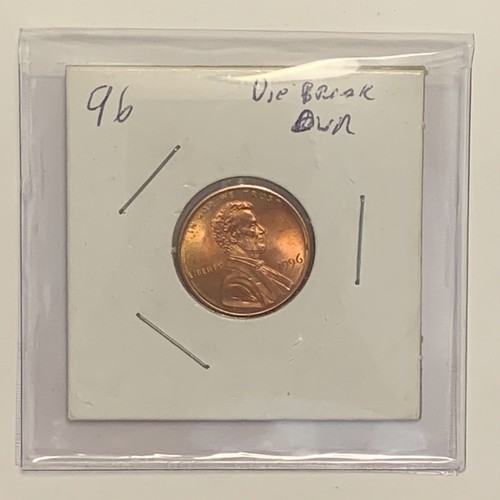1959 1979 1982 1991 1996 1C ERROR LINCOLN PENNY 6 COIN COLLECTION - Picture 5 of 7