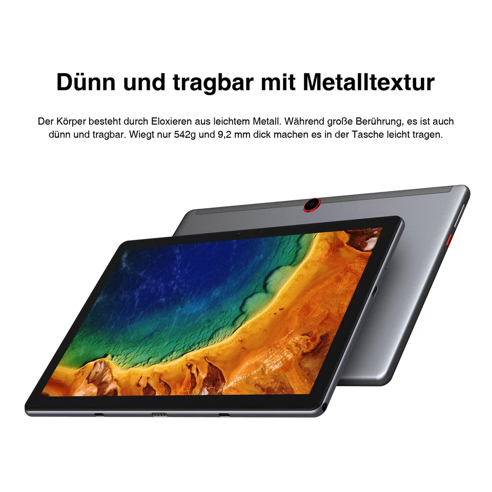 CHUWI TABLET Android MTK6771 Octa Core10.1'' 6GB RAM 128GB SSD Support 4G LTE - Image 4 of 4