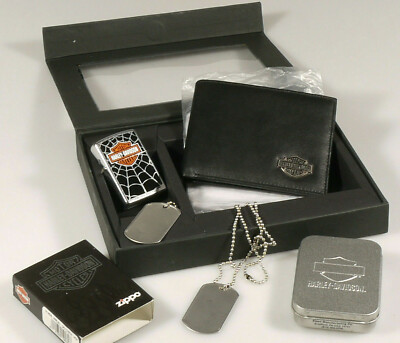 Tri Fold Harley Davidson Portafoglio PRL) HARLEY-DAVIDSON HD