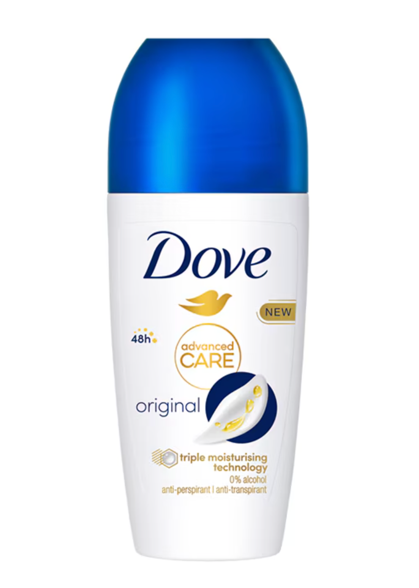3 x DOVE ORIGINAL roll on antiperspirant for women, 50 ml / 1.7 fl