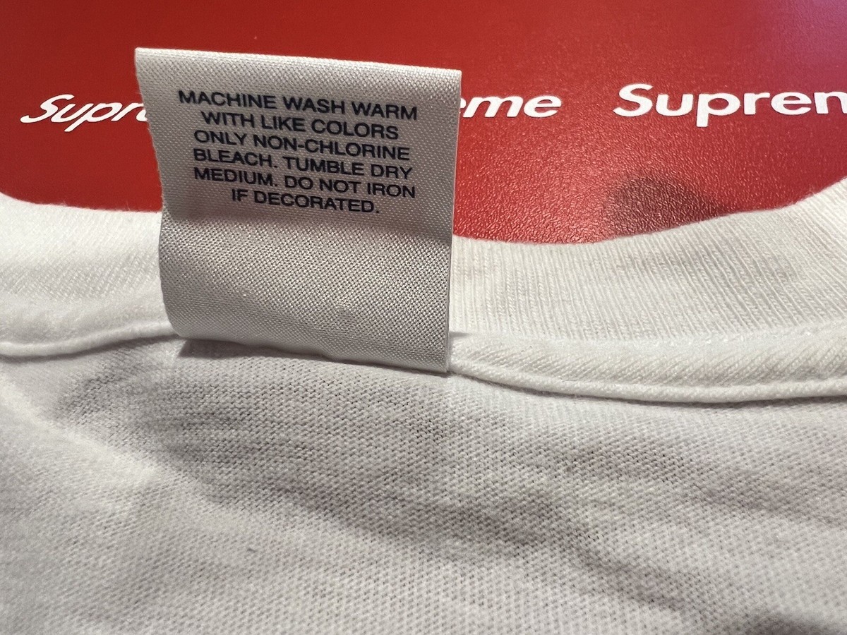Supreme × Undercover Witch Box Logo Lサイズ SUPREME X UNDERCOVER WITCH BOX LOGO SIZE MEDIUM T-SHIRT WHITE SS15