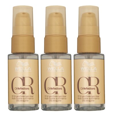 Wella Oil Reflections Smoothening Oil 3 x 30 ml Haarpflegeöl Set