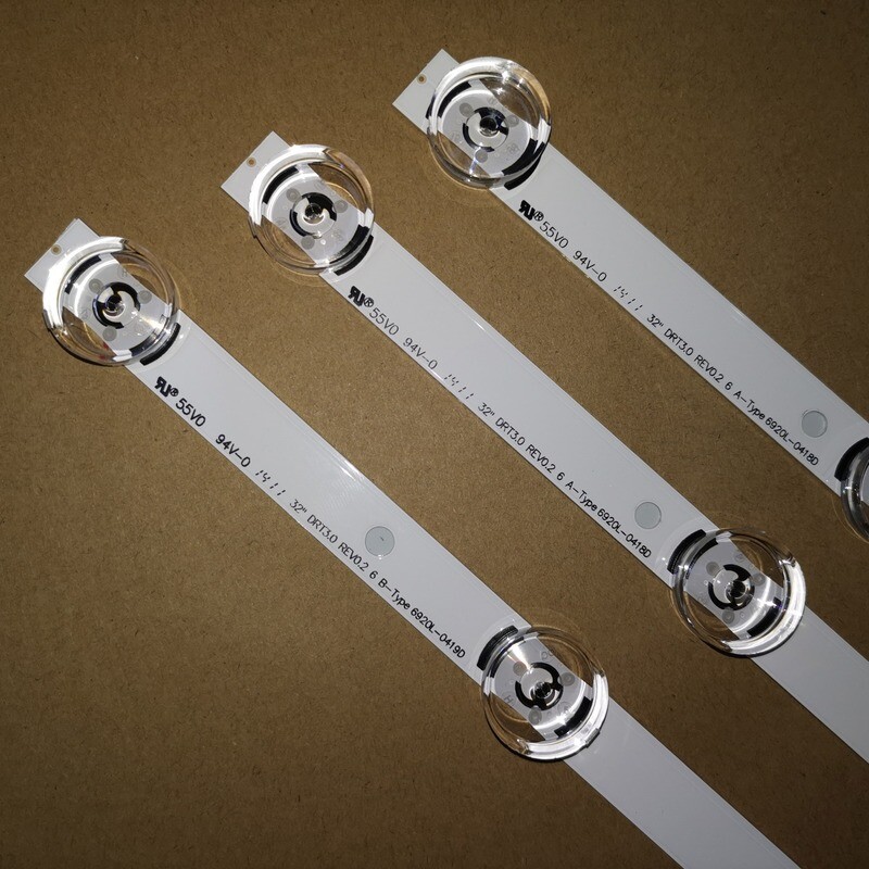 3pcs LED Strips for LG Innotek DRT 3.0 32 LGIT A B 6916L-1974A 1975A ...