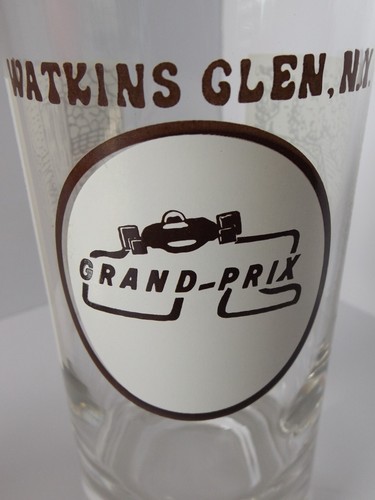 WATKINS GLEN NY GRAND PRIX RAINBOW FALLS CURTAIN CASCADE GLASS * 12 OZ. * - Picture 4 of 6