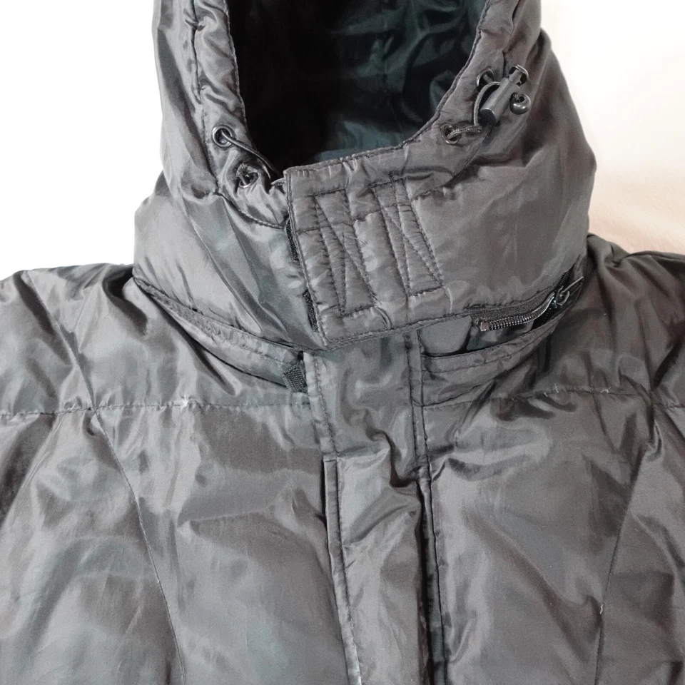Vintage Athletic Works Jacket Mens 2XL XXL Black Down Puffer Front Outdoor Ski - Image 4 of 4