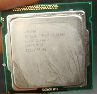 Intel core i7-2600k 3.40GHz SR00C CPU