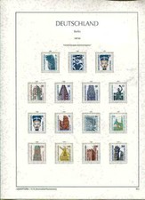 Berlin 1974 - 1990 Collection in Lighthouse Preprinted Album