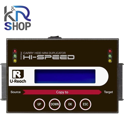 Renkforce U-Reach PRO250-V2 highspeed SATA Festplatten-Kopierer Duplikator  Neu