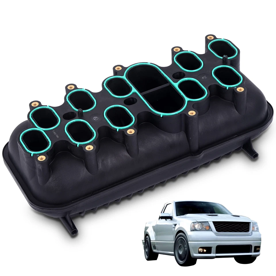 Se adapta a Ford F-250 F-350 F-450 F-550 Super Duty 6,8 L colector de admisión inferior 615-279 Foto 3 de 4