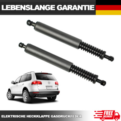 2x 1860N Gasfeder Heckklappe Dämpfer für 2002-2005 VW Touareg 7L SUV 7L6827550N
