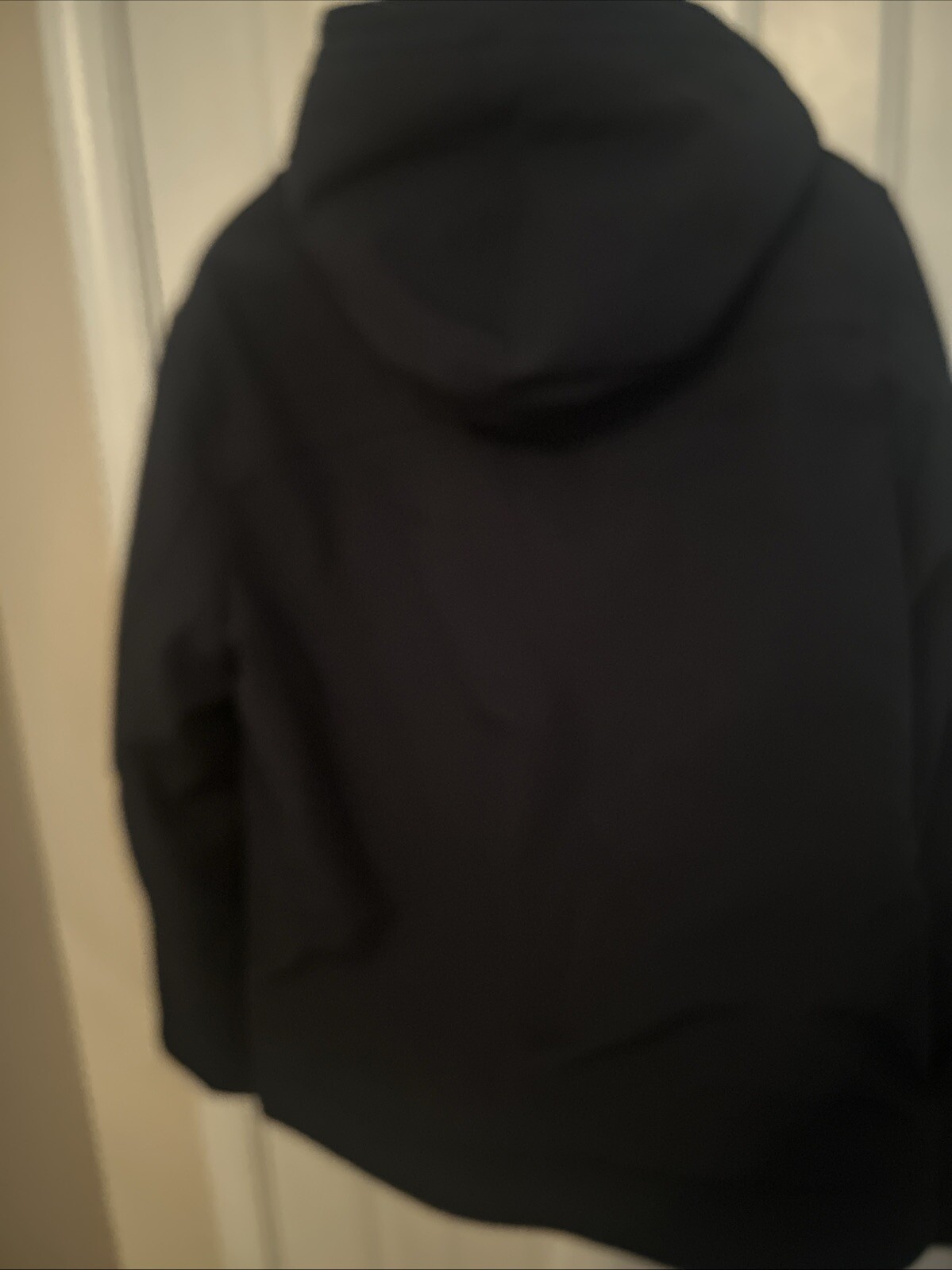 Tommy Hilfiger Men's Navy Blue Essential Windbreaker Hoodie M image 3