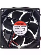 SUNON EE92252B1-0000-A99 9025 DC24V 2.1W 9CM 2-Wire Inverter Cooling Fan