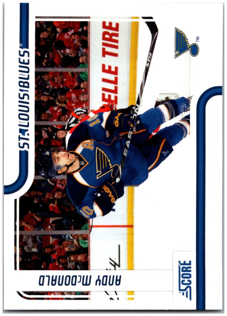 2011-12 Score #396 Andy McDonald - Glossy FREE SHIPPING!
