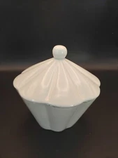 Grestel Stoneware Scalloped Dish With Lid