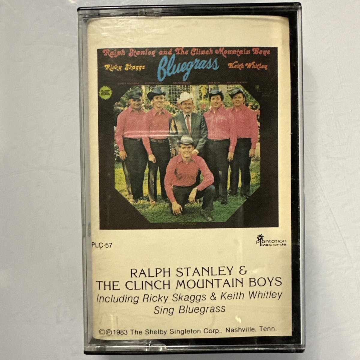 Ralph Stanley Clinch Mountain Boys Sing Bluegrass (Cassette) | eBay