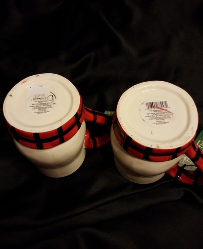 Set of 2 Terrier Dog/ Mercantile Dog: Figural Fun Mug Boston Terrier New w/ tag - Picture 5 of 5
