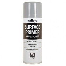 VJP28011 Acrylicos Vallejo Spray: Grey Primer 400 ml. 
