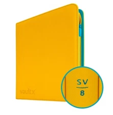 Vault X SV8 Surging Sparks First Edition 12 Pocket Zip Binder Vaultx Pokemon
