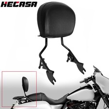 Detachable Backrest Sissy Bar For Harley Road Glide Street Glide Road King 09-26