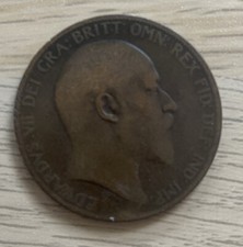 1905 Edward VII Penny