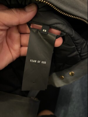 Fear Of God Sixth Collection - Work Jacket Distressed Gray Fear Of God Sixth Collection - Work Jacket Distressed Gray