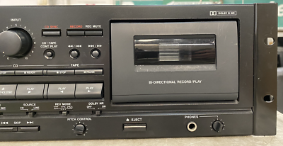 Tascam CD-A500 CD Player Reverse Cassette Deck; CD Doesn't Work