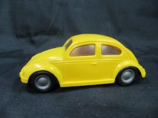 VINTAGE HUNGARY LEMEZ LEMEZARUGYAR VOLKSWAGEN VW PLASTIC TIN FRICTION TOY CAR