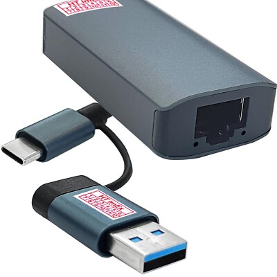USB C Type C USB A 3.0 Auf Rj45 Ethernet 1000 Mbit/S Gigabit Lan-Adapter PC