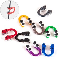 D Loop Release Archery Compound Bow String U Rope Ring Nock Metal Arrow Shooting