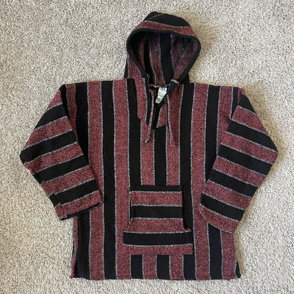Mexican hoodie poncho sweater top