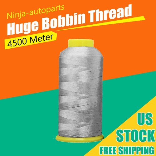 5000Y Huge Bobbin Thread for Sewing Embroidery Machine 6 Different Colors 4500M - Picture 9 of 10