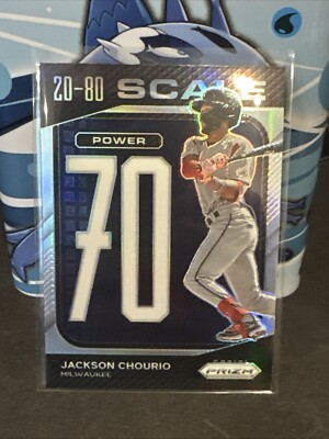 2023 Panini Prizm - 20-80 Scale #SC6 Jackson Chourio (RC)