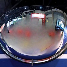 Convex Mirror Security Half Dome Mirror for Indoor Outdoor Road Parking Lots