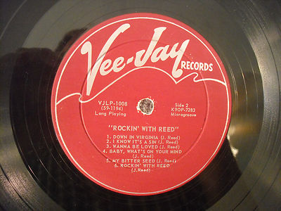 Jimmy Reed, Rockin' With Reed, Vee-Jay Records VJLP-1008, 1959