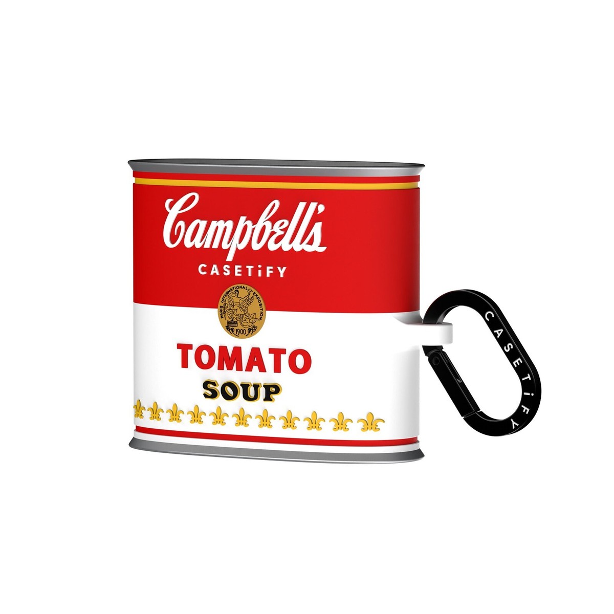 CASETiFY Andy Warhol Campbell's Soup Collectible Earbuds Case