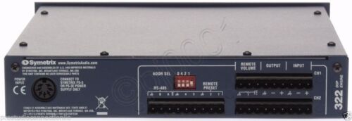 Symetrix 322 Digital Dynamics DSP Processor • New In Box ** NO POWER SUPPLY ** - Picture 3 of 6