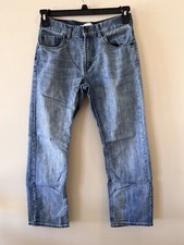 Levi  s 505 Blue Jeans - Regular Fit - Red Tab - Boy's Size 16 Regular 28x28 