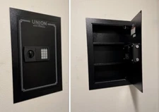 Digital Electronic Flat Recessed Wall Hidden Safe Security Box Jewelry Gun Cash