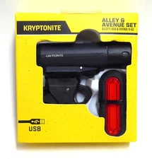 Kryptonite Alley F-650 Headlight and Avenue R-50 Taillight Set 