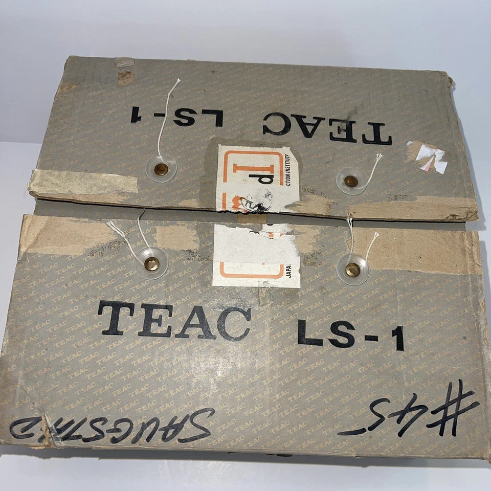 Alto-falantes automáticos vintage Teac LS-1 NOVO NA CAIXA veja fotos para detalhes  - Imagem 3 de 4