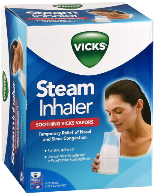 Vicks V1300 VAPORUB Inhalator Portable Manual Steam Inhaler for sale | eBay