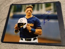 Korey Lee Autographed 8x10 Photo With Astros 2019 1st RD Inscription 