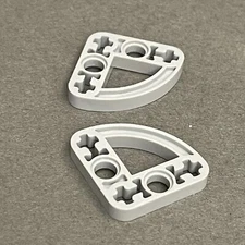 Lego 32249 Light Blue Gray Replacement Add-on Pieces Parts Lot of 2