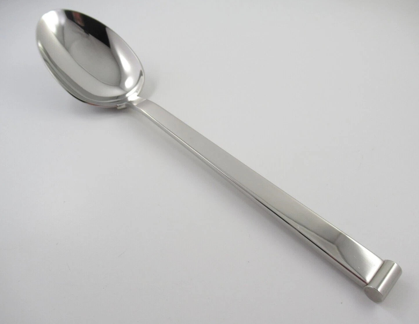 Christofle Acier INTEGRALE Serving Spoon France Glossy Stainless Flatware 10"