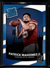 2017 Donruss Patrick Mahomes II Rated Rookie #327 Chiefs