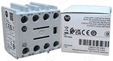 Allen Bradley 100-FA22 Auxiliary Contact Front Mount, 2 NO / 2 NC Contact